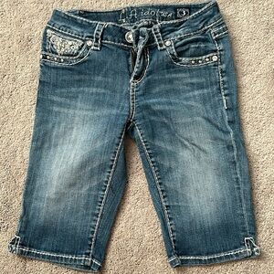 L.A. Idol Bermuda Jean Shorts